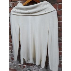 Pearl White Soft Sweater